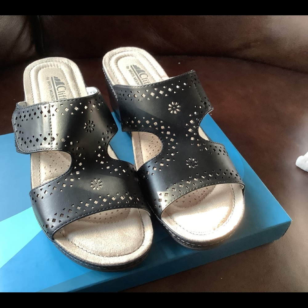 Black Wedge Slides 10M